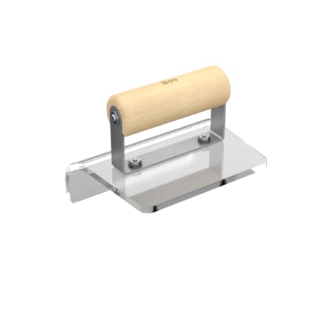 Bon Tool Step Tool, Plex Outside 6" X 5", 1 1/2" Radius Wood Handle 12-694